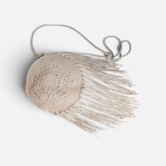 Frilled Crochet Bag