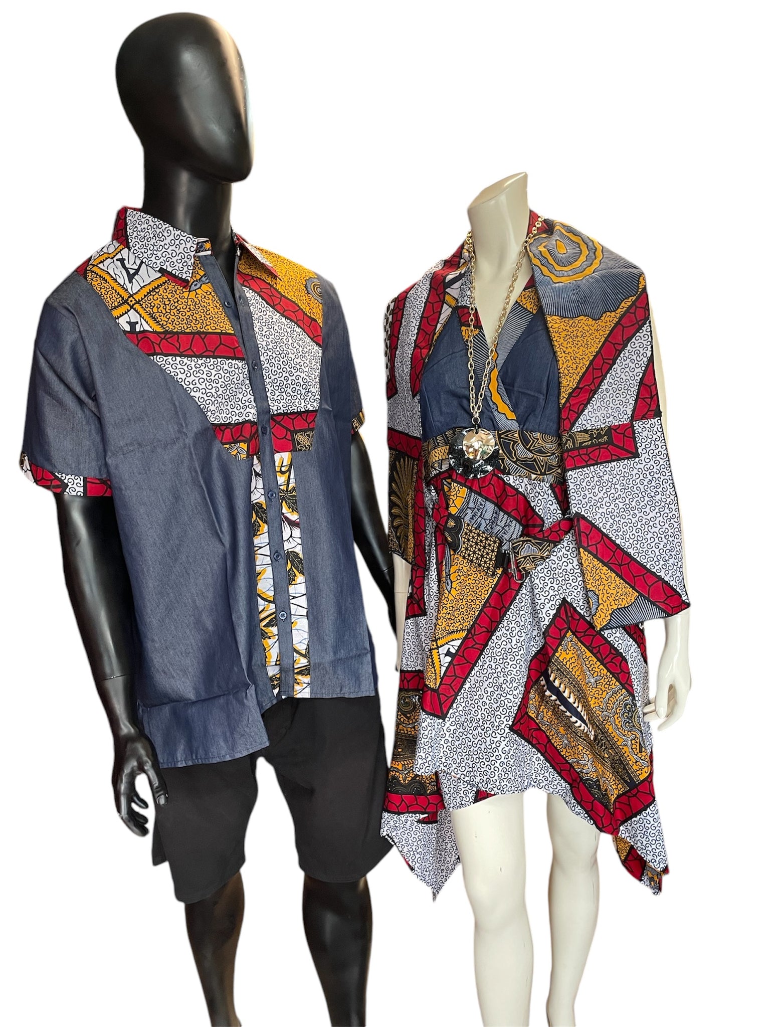 Matching African Couple's Set