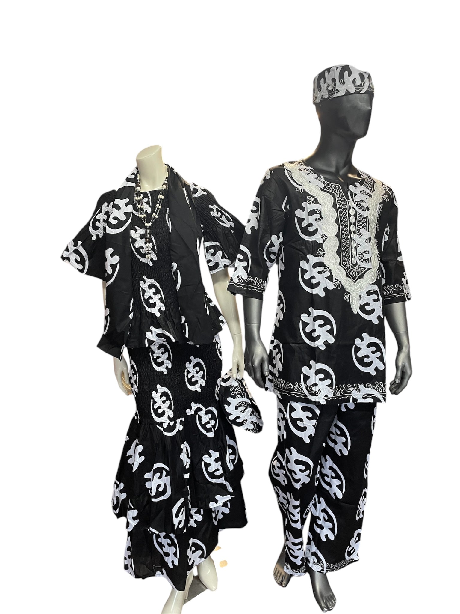 Couple's African Co-Cord Matching Set