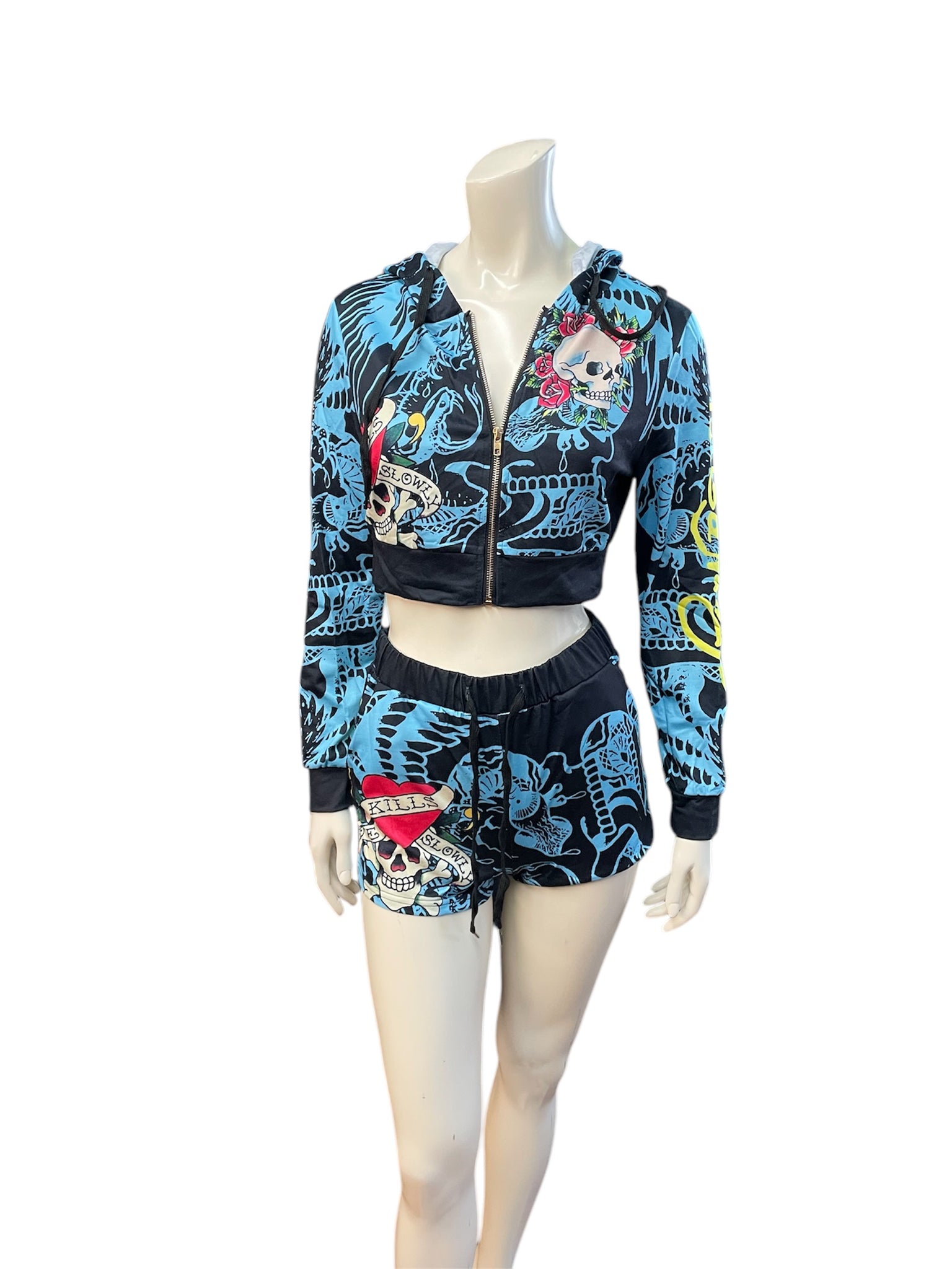 Ed Hardy Love Kills Slowly Shorts ONLY Lounge Wear