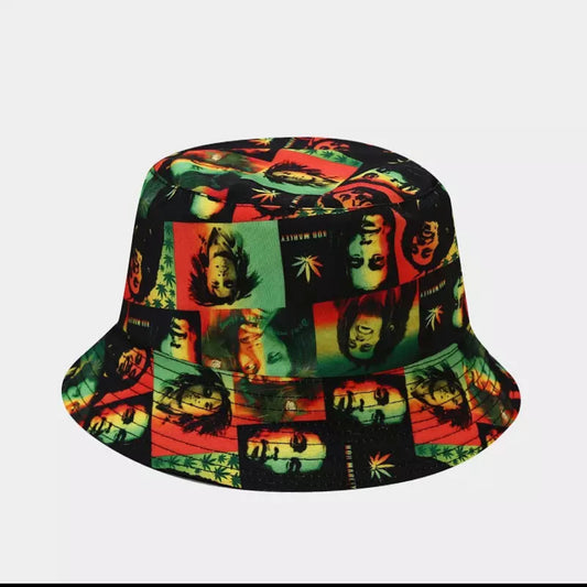 Unisex Bob Marley Bucket Hat